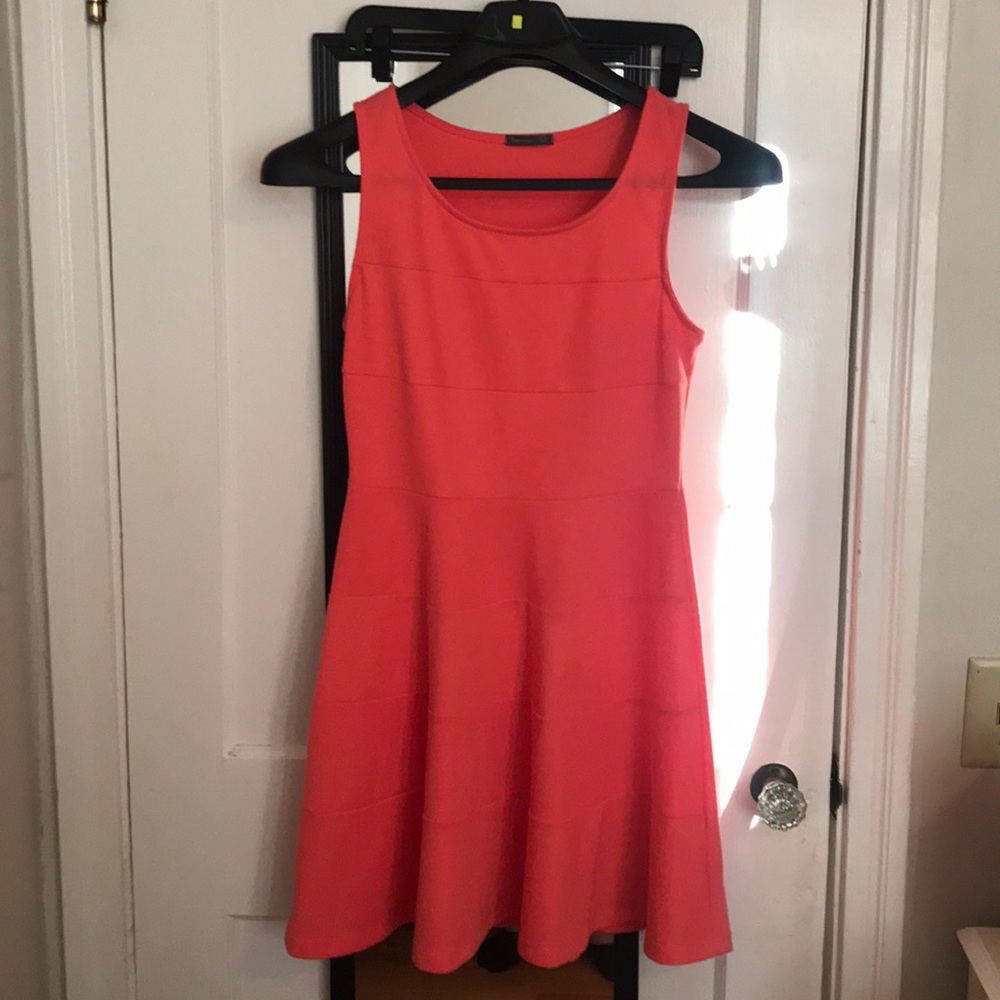 Spring fit and flare dress